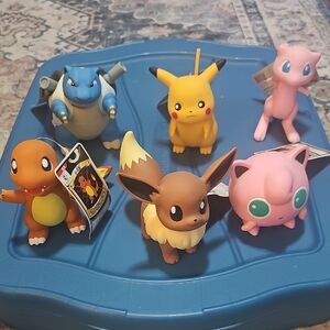 Pokemon Character Toy Set - Multicolor